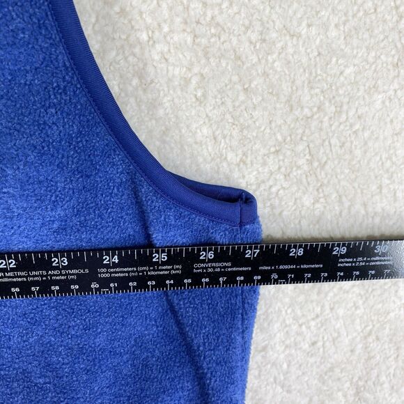 R&R Sport Fleece Vest Unisex 2XL Jacket Logo Zip Up Sleeveless Pockets Casual - Picture 10 of 11